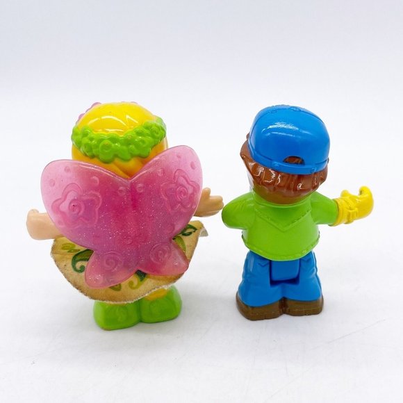 Fisher Price Little People Sarah Lynn Fairy Recycle Ryan Posable Figure Toy 3" - Picture 12 of 13